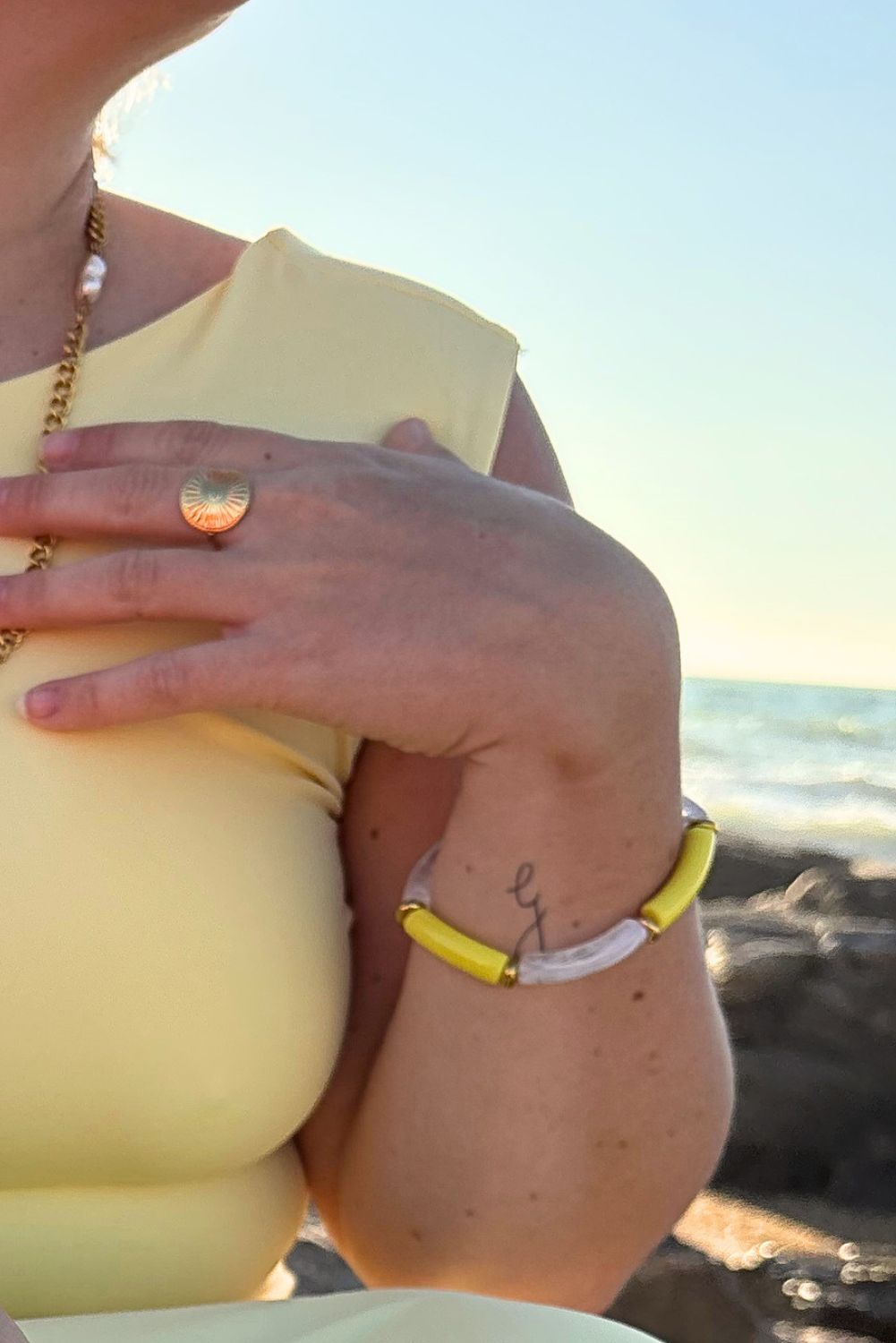 Bracelet Salina Jaune